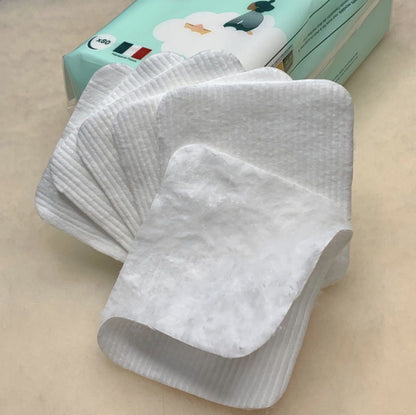 Maxi Carrés Coton Bébé - 100% Coton Bio 80 pièces